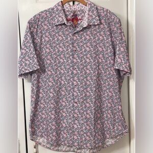 Robert Graham Kepner Button Down Shirt Size: 2XL